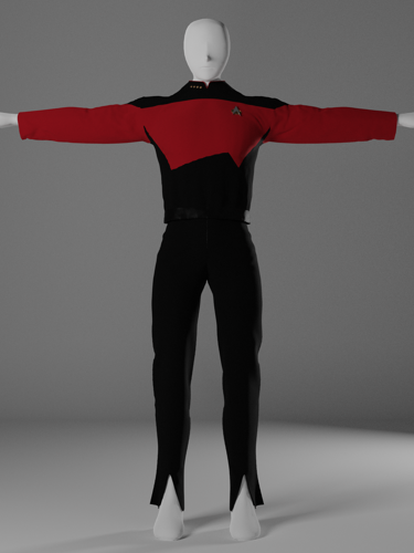 Star Trek TNG Uniform (S3+) preview image